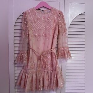 Ivy City Co Girls Queenie Dress Sz 6-7T